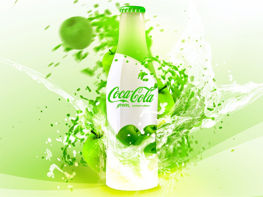 Coca-Cola hermosa ad fondo de pantalla #26 - 1024x768