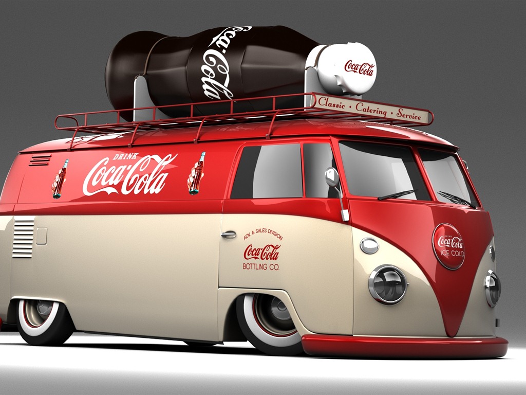 Coca-Cola belle annonce papier peint #29 - 1024x768