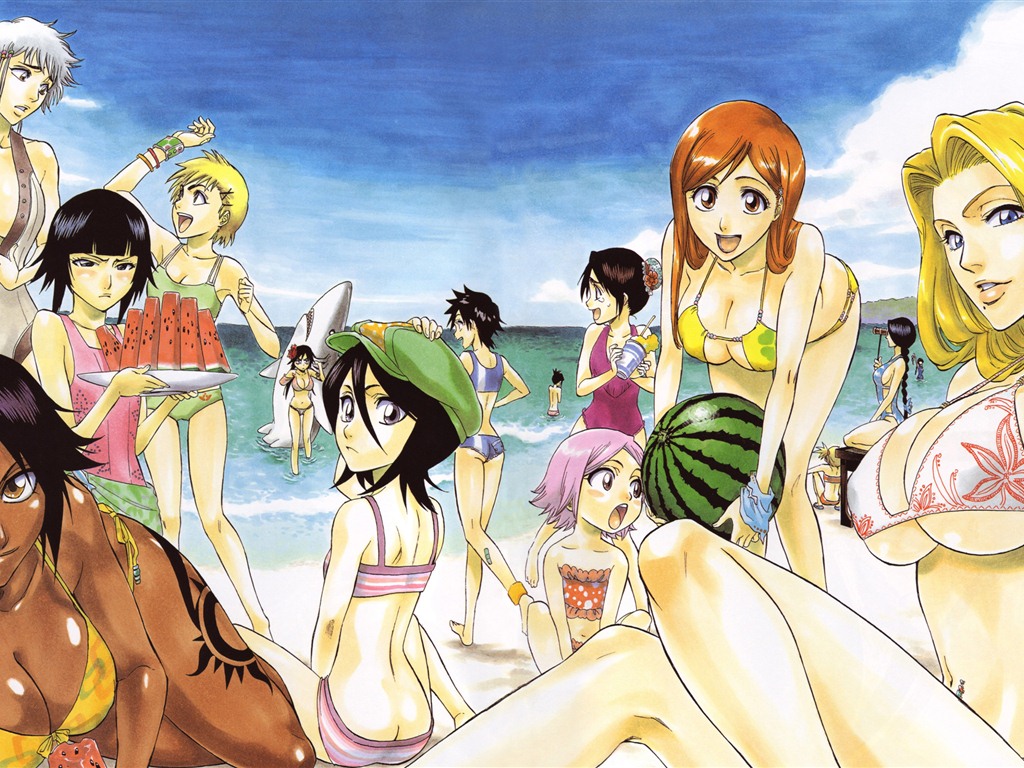 Bleach anime HD tapety na plochu #12 - 1024x768