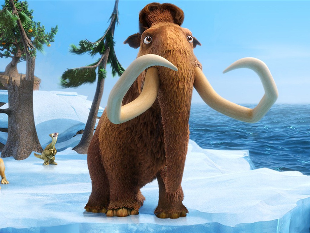 Ice Age 4: Continental Drift 冰川时代4：大陆漂移 高清壁纸11 - 1024x768