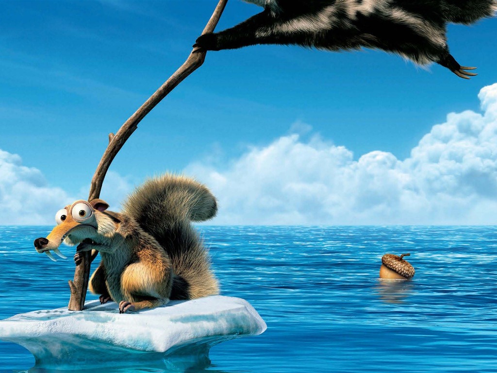 Ice Age 4: Continental Drift 冰川時代4：大陸漂移高清壁紙 #16 - 1024x768