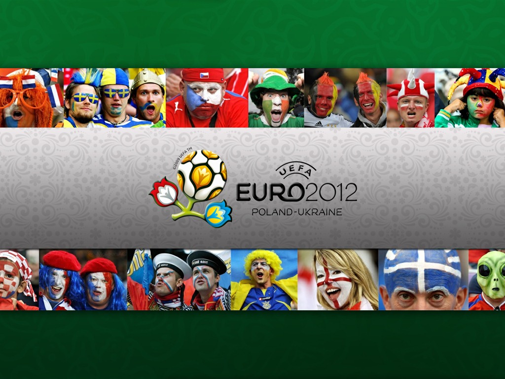 UEFA EURO 2012 fonds d'écran HD (1) #10 - 1024x768