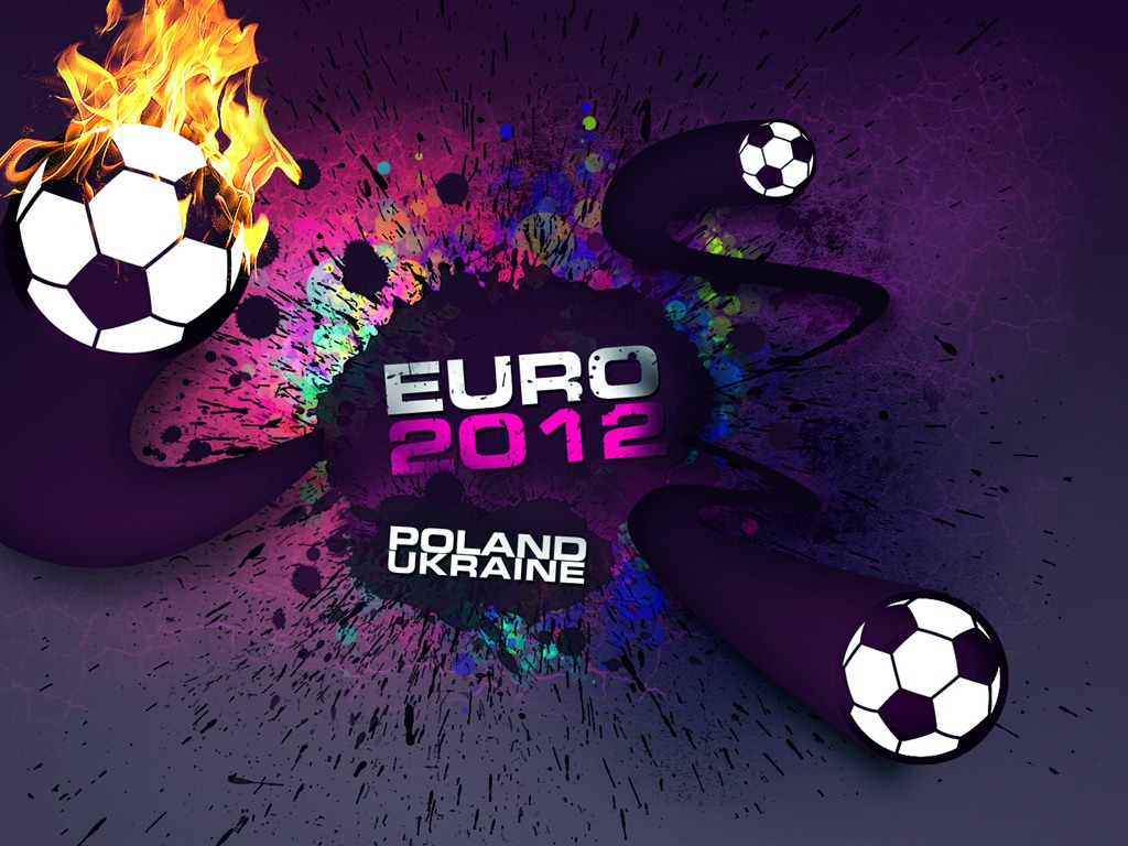 UEFA EURO 2012 fonds d'écran HD (1) #17 - 1024x768