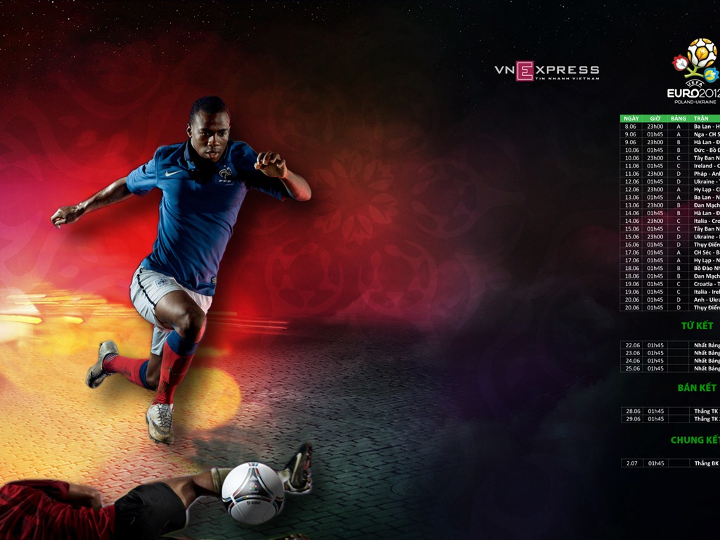 UEFA EURO 2012 fondos de pantalla de alta definición (2) #18 - 1024x768