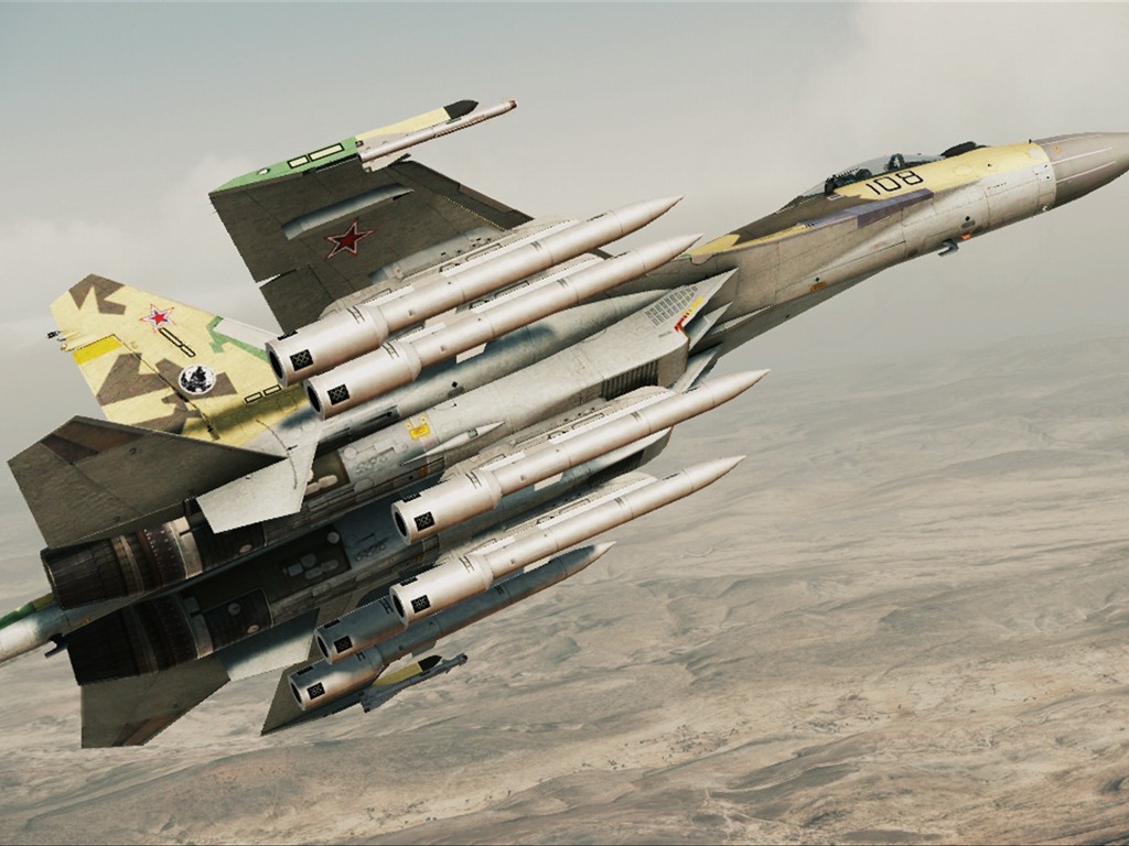 Ace Combat: Assault Horizo​​n 皇牌空戰7：突擊地平線高清壁紙 #8 - 1024x768