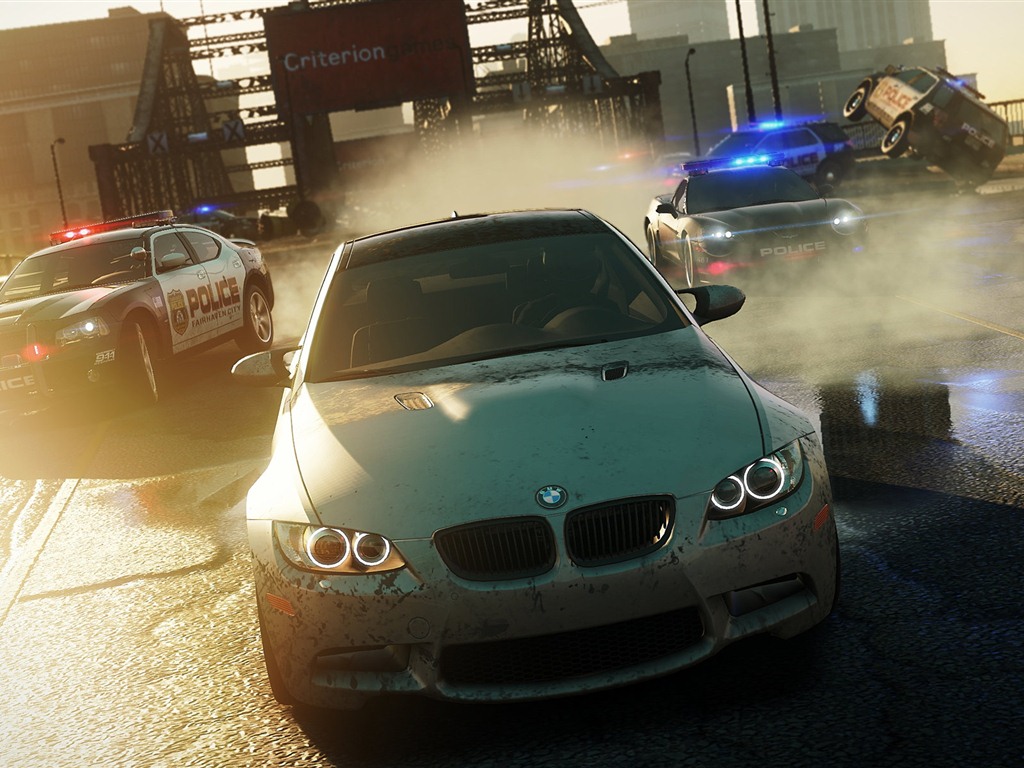 Need for Speed​​: Most Wanted 極品飛車17：最高通緝高清壁紙 #19 - 1024x768