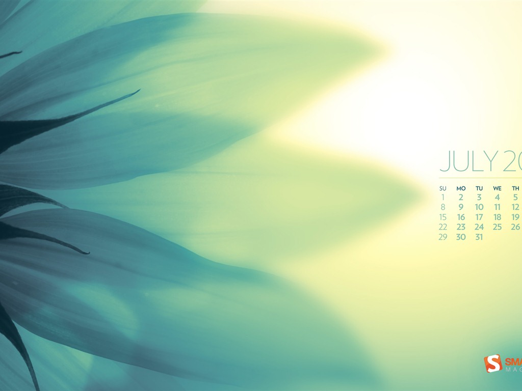 2012年7月 月曆壁紙(一) #11 - 1024x768