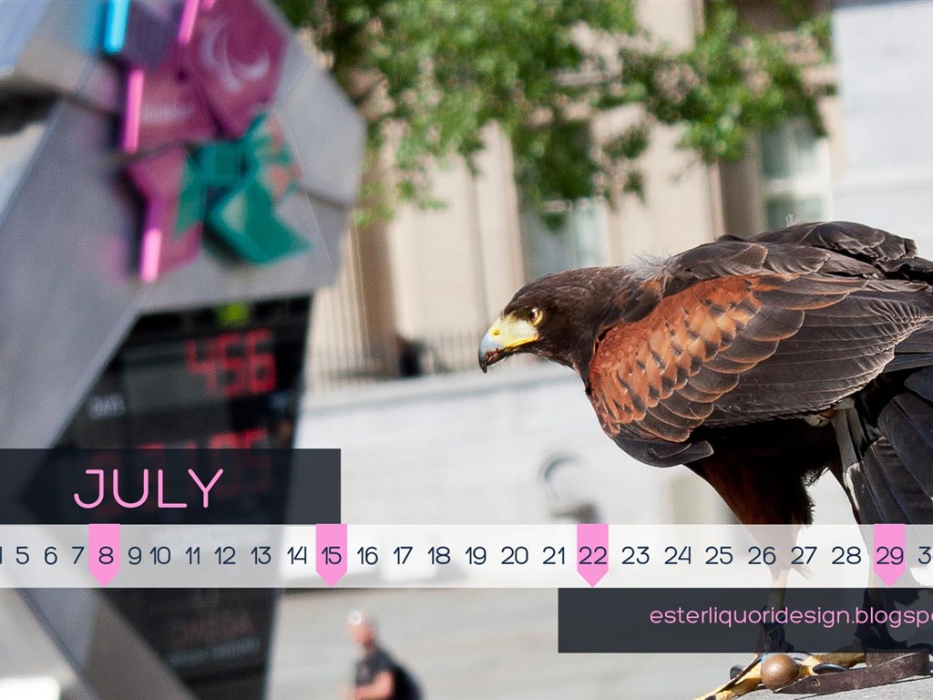 De julio de 2012 del calendario Fondos de pantalla (2) #2 - 1024x768