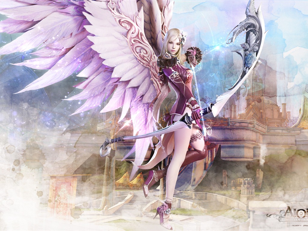 Aion beautiful girls HD wallpapers (1) #1 - 1024x768