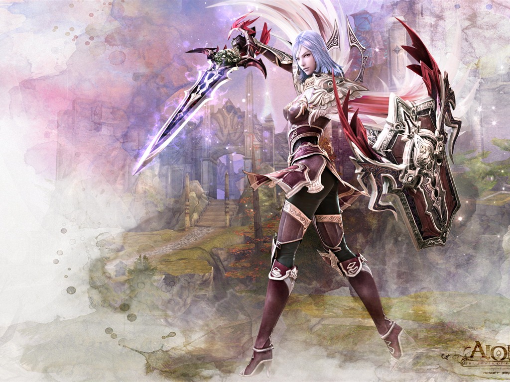 Aion beautiful girls HD wallpapers (1) #8 - 1024x768
