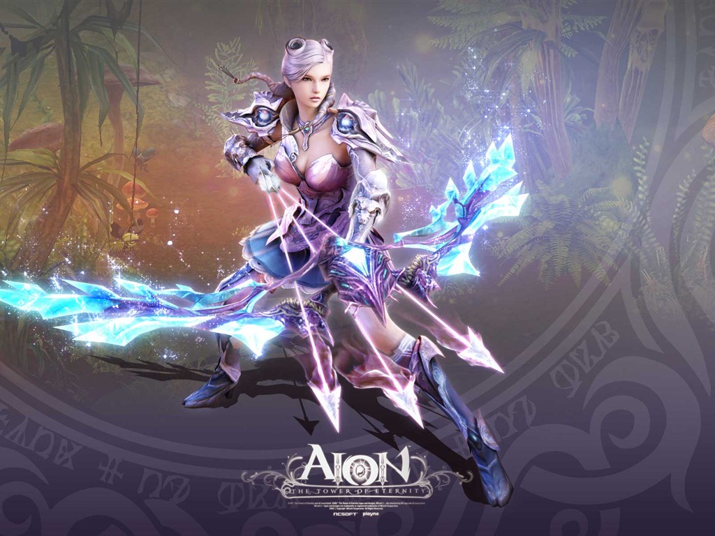 Aion hermosas niñas HD Fondos de pantalla (2) #17 - 1024x768