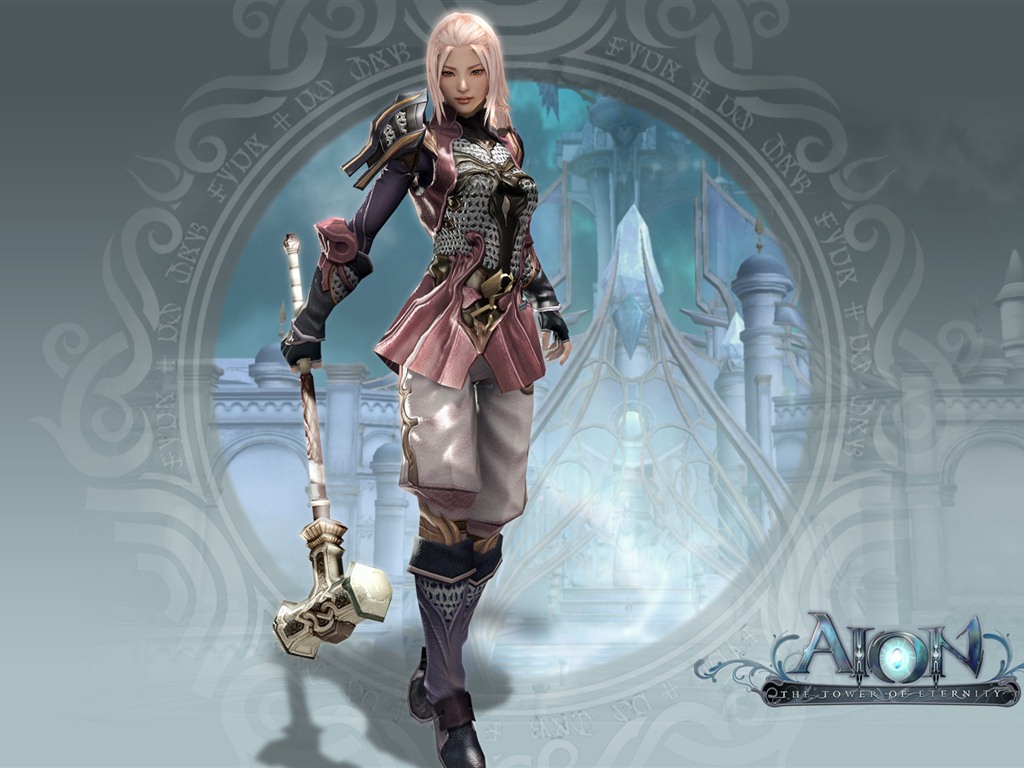 Aion beautiful girls HD wallpapers (2) #19 - 1024x768