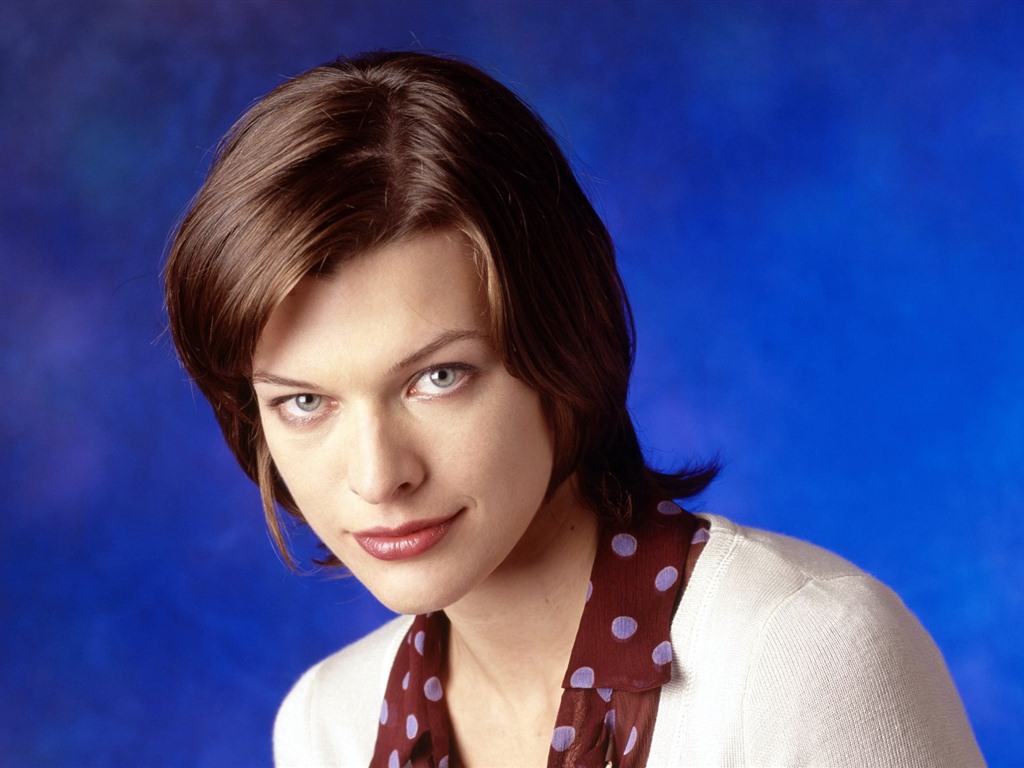 Milla Jovovich 米拉·喬沃維奇 美女壁紙 #6 - 1024x768