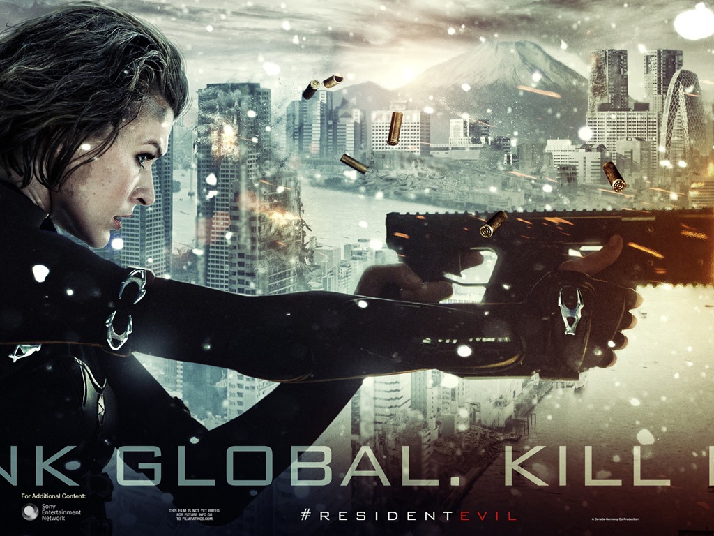 Resident Evil: Retribution 生化危机5：惩罚 高清壁纸1 - 1024x768