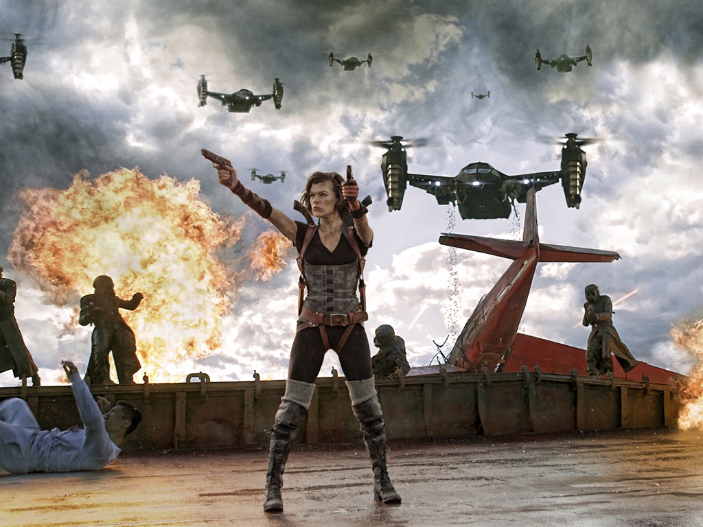 Resident Evil: Retribution HD wallpapers #2 - 1024x768