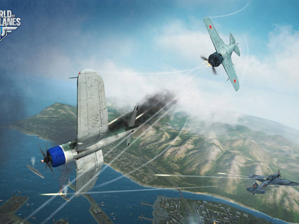 World of Warplanes game wallpapers #5 - 1024x768