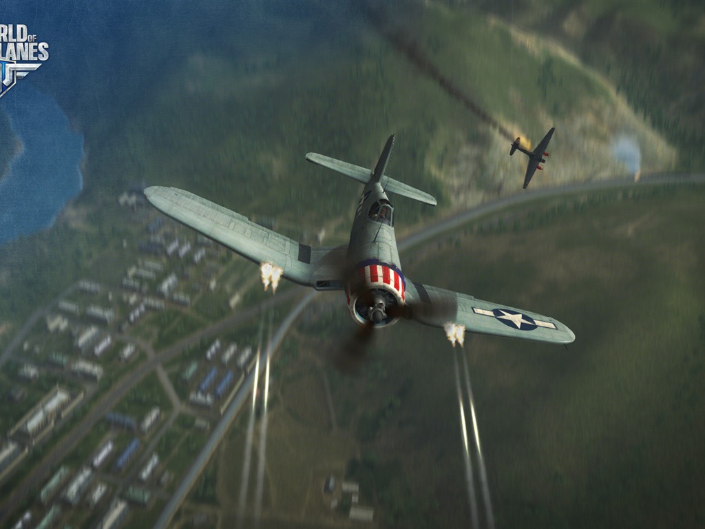 Mondiale d'avions de guerre fonds d'écran de jeu #20 - 1024x768
