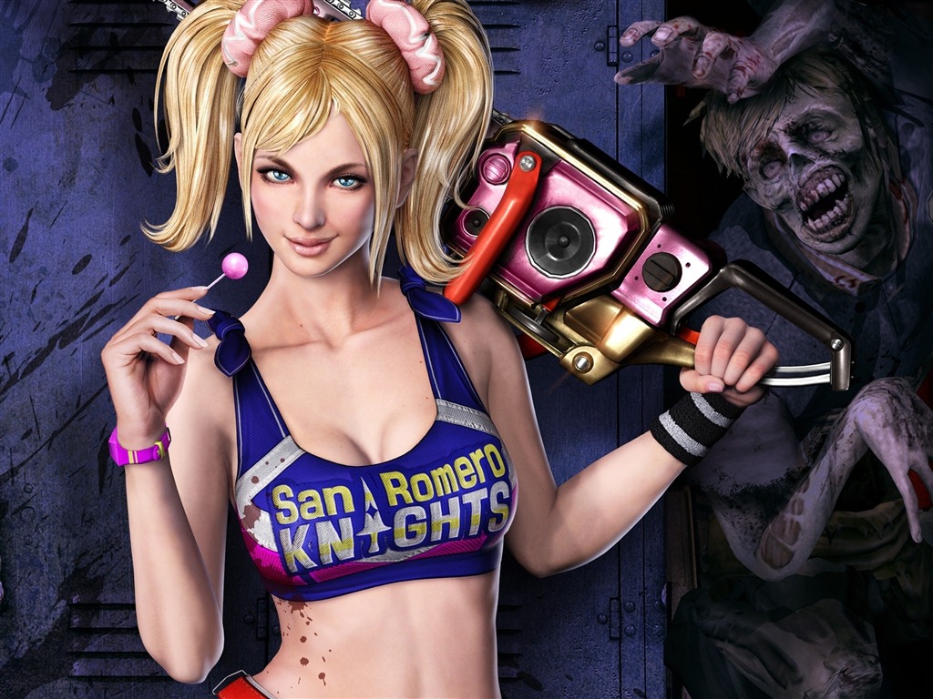 Lollipop Chainsaw 电锯甜心 高清壁纸1 - 1024x768