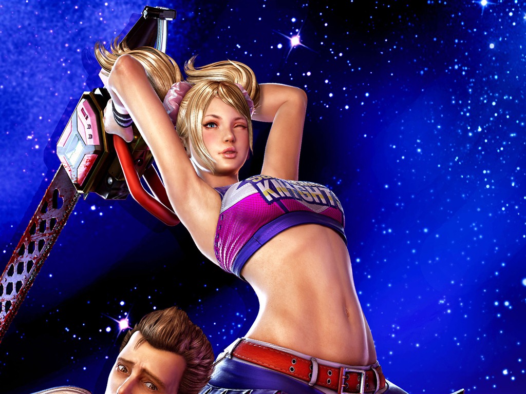 Lollipop Chainsaw HD tapety na plochu #6 - 1024x768