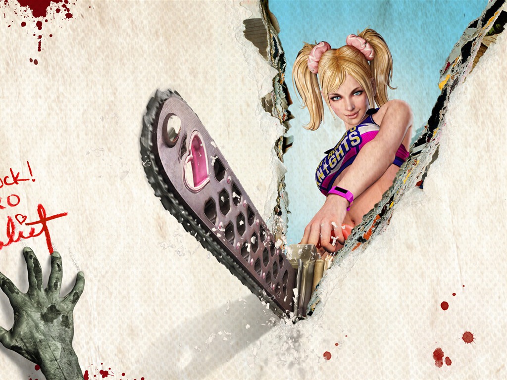 Lollipop Chainsaw fondos de pantalla de alta definición #10 - 1024x768