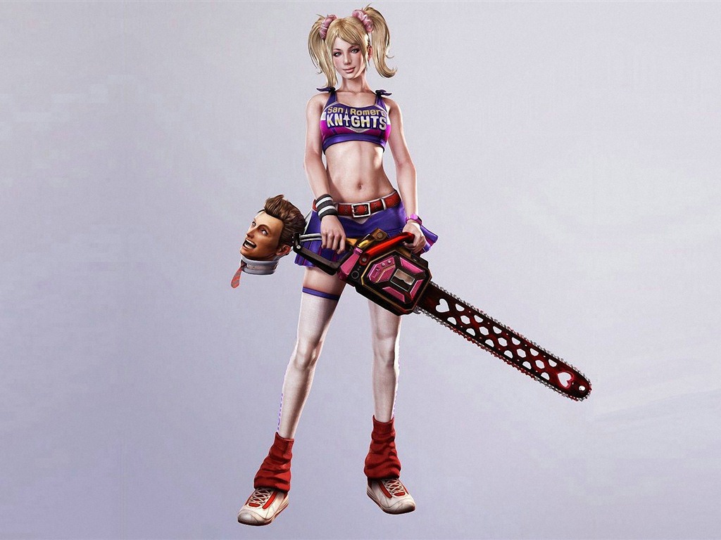 Lollipop Chainsaw 电锯甜心 高清壁纸14 - 1024x768