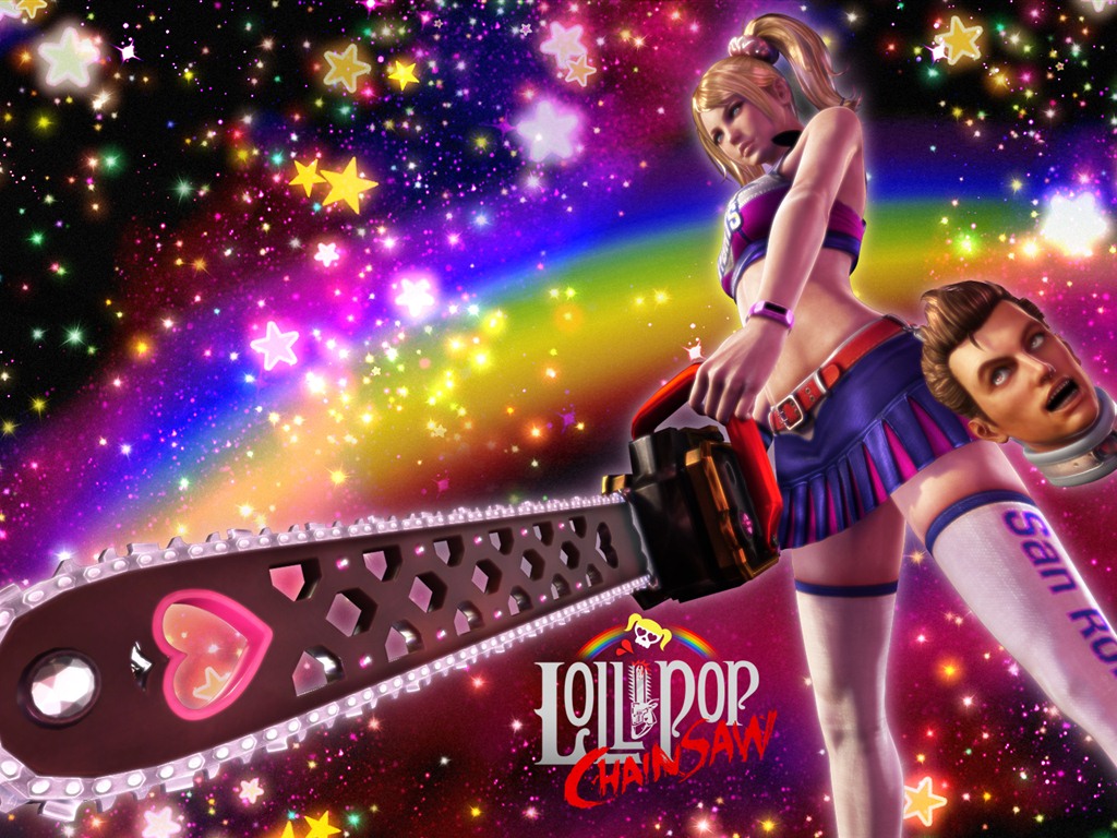 Lollipop Chainsaw HD tapety na plochu #15 - 1024x768