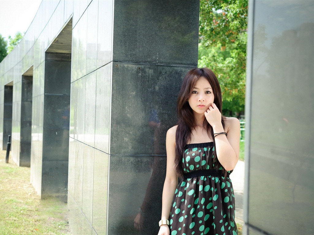 Tchaj-wan ovoce dívka krásné Tapety na plochu (11) #16 - 1024x768