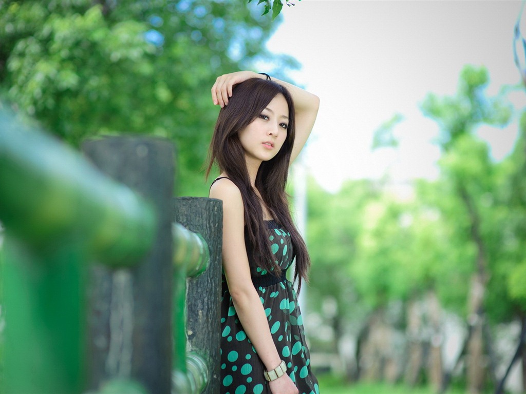 대만 과일 소녀 아름다운 월페이퍼 (11) #17 - 1024x768