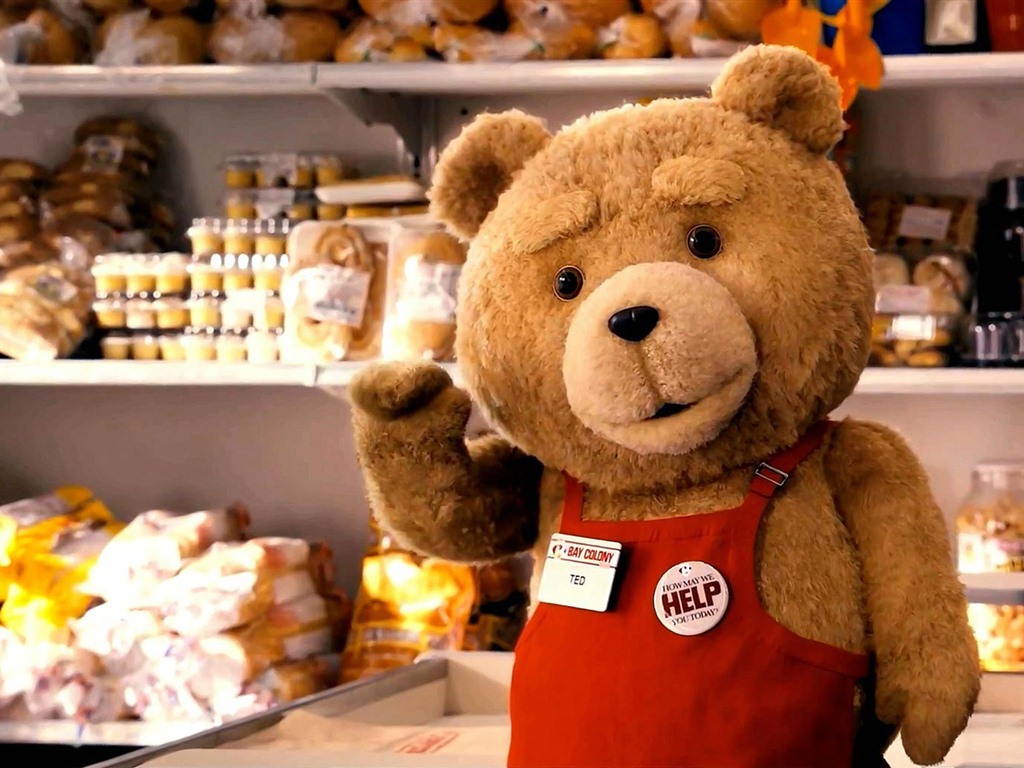 Ted 2012 泰迪熊2012 高清壁纸18 - 1024x768