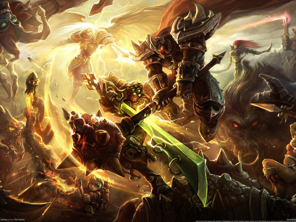 League of Legends jeu fonds d'écran HD #7 - 1024x768