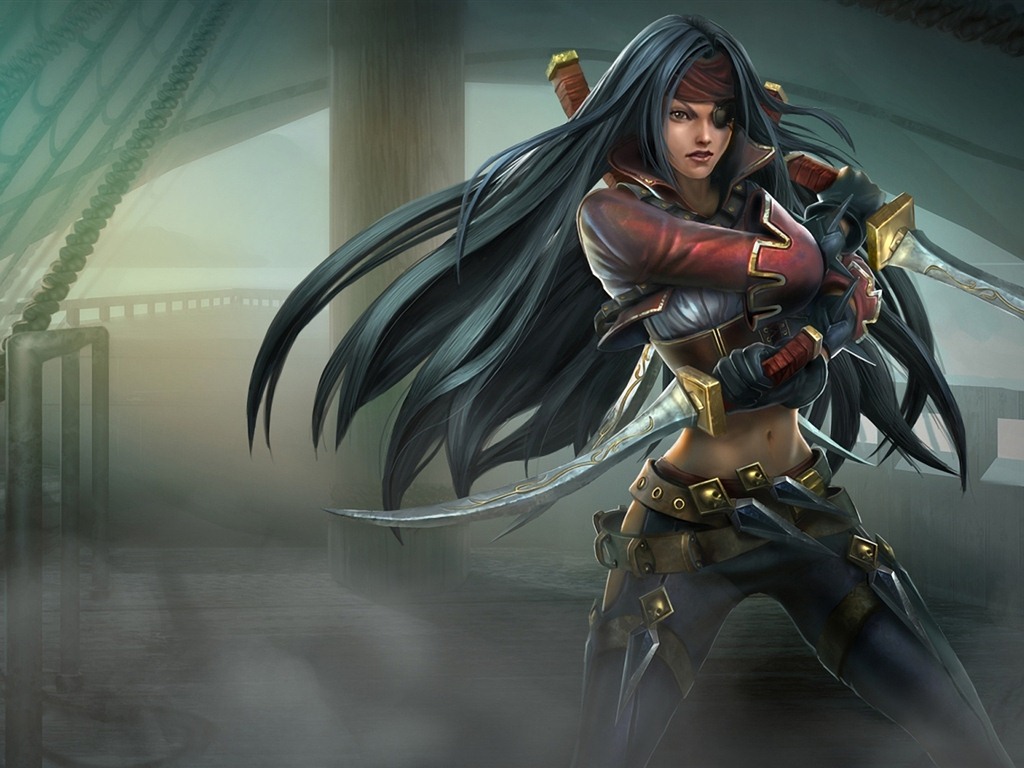 League of Legends krásné dívky tapety #7 - 1024x768