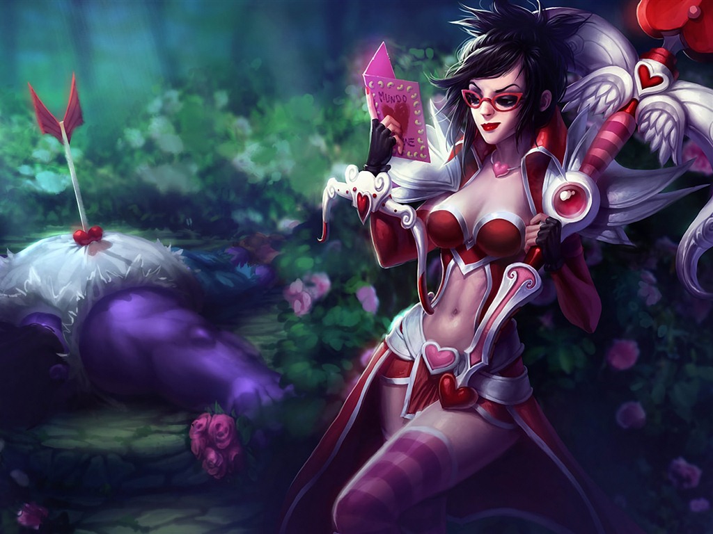 League of Legends schönes Mädchen Wallpaper #32 - 1024x768