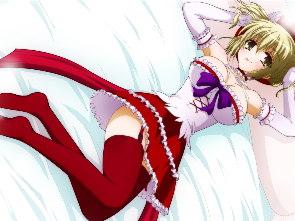 Krásné dívky anime HD Tapety na plochu (1) #1 - 1024x768
