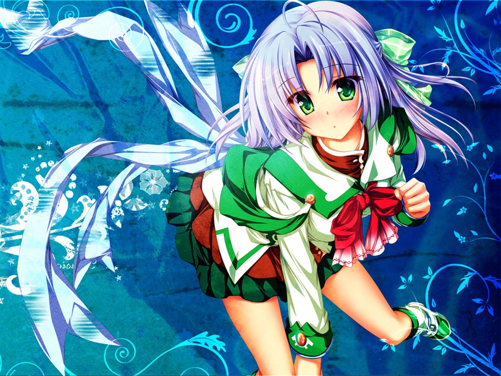 Hermoso de anime niñas HD Wallpapers (1) #2 - 1024x768