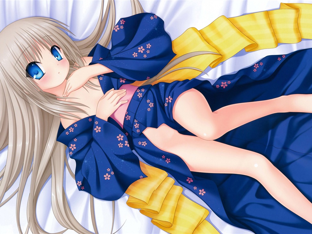 Krásné dívky anime HD Tapety na plochu (1) #8 - 1024x768