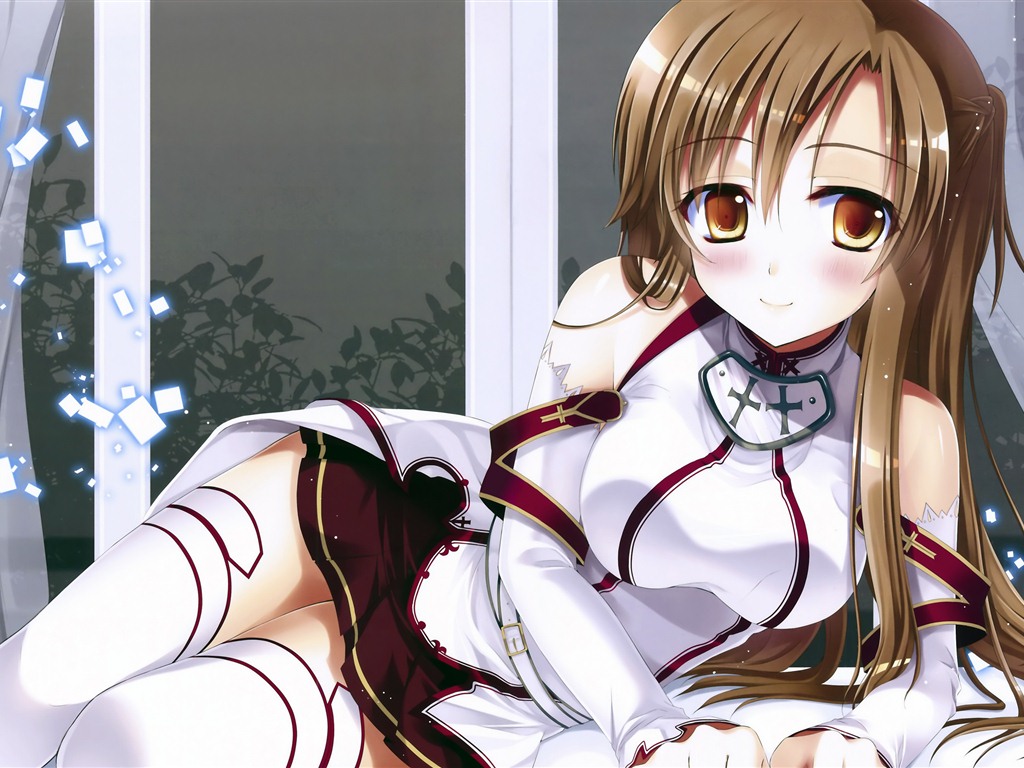 Krásné dívky anime HD Tapety na plochu (1) #12 - 1024x768