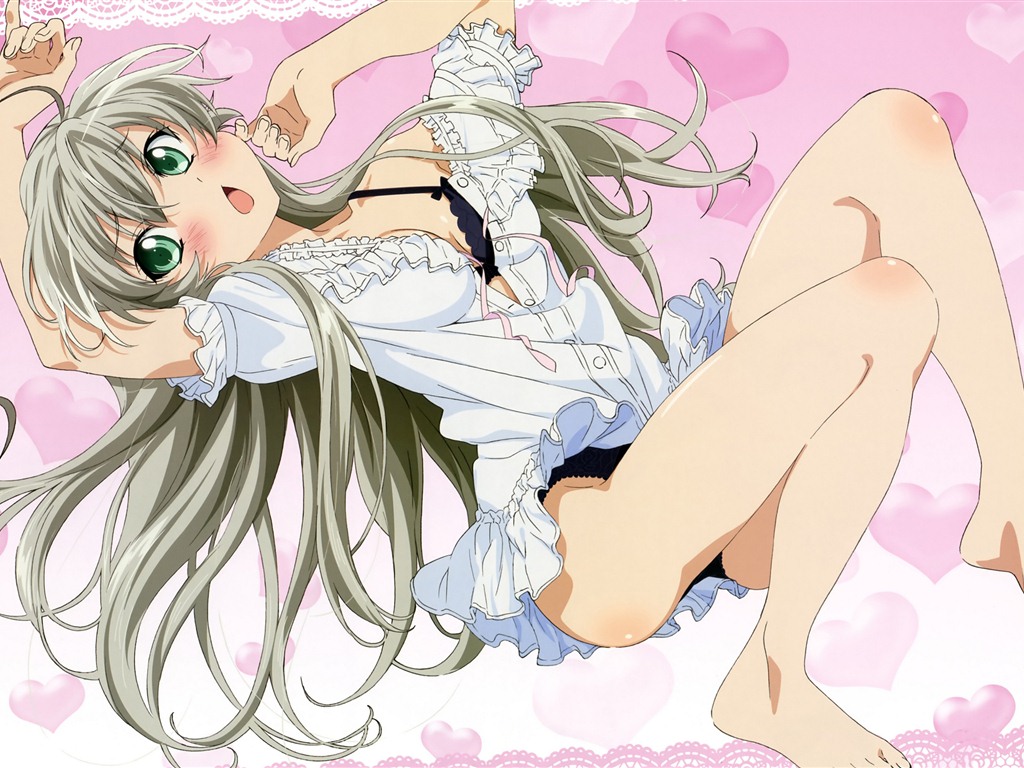 Krásné dívky anime HD Tapety na plochu (1) #20 - 1024x768