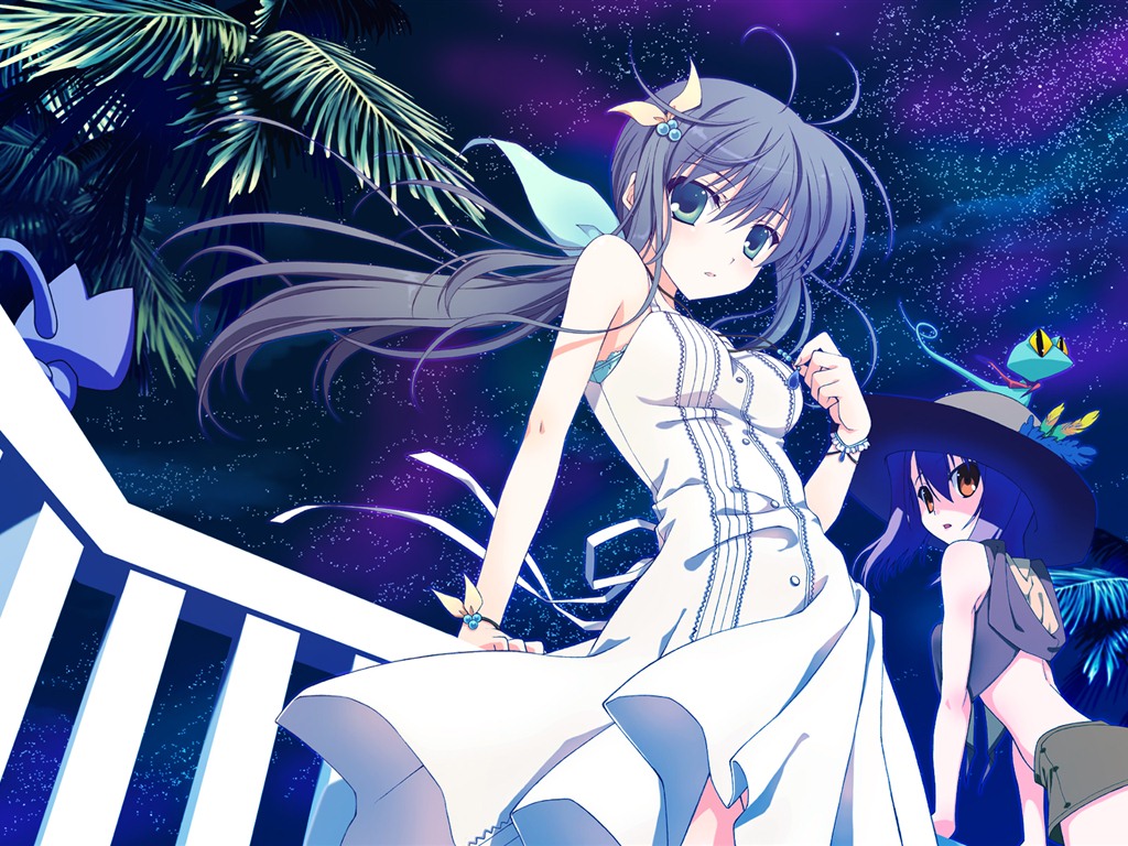 Krásné dívky anime HD Tapety na plochu (2) #8 - 1024x768