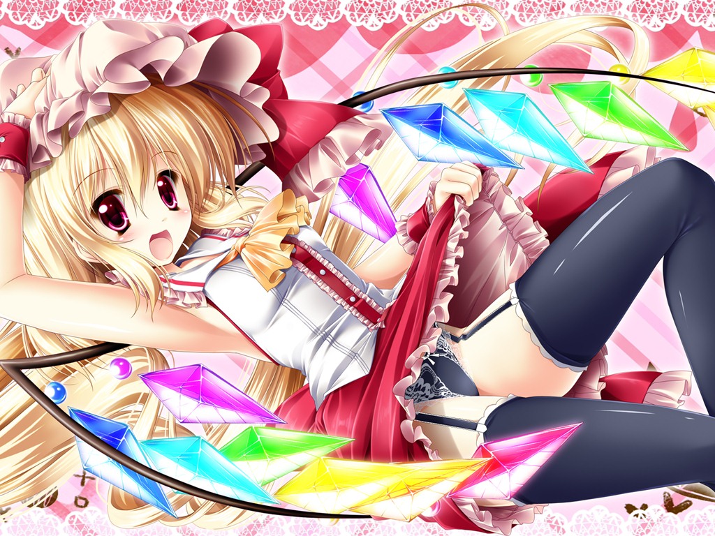 美麗的動漫女孩 高清壁紙(二) #18 - 1024x768