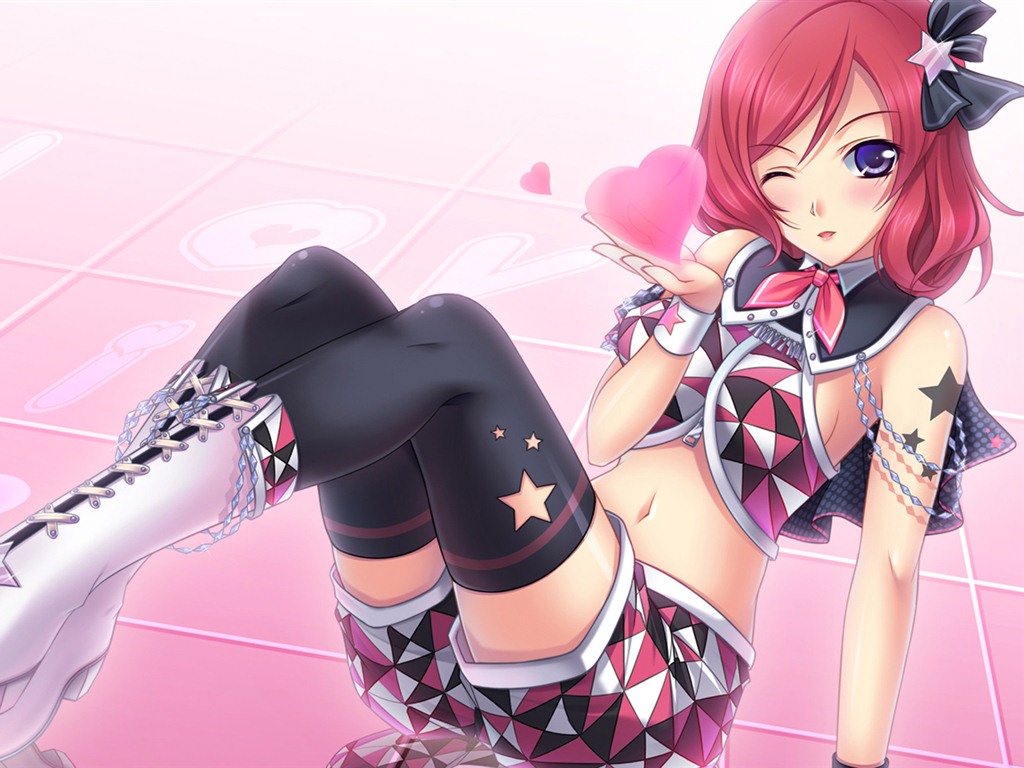 Hermoso de anime niñas HD Wallpapers (2) #19 - 1024x768