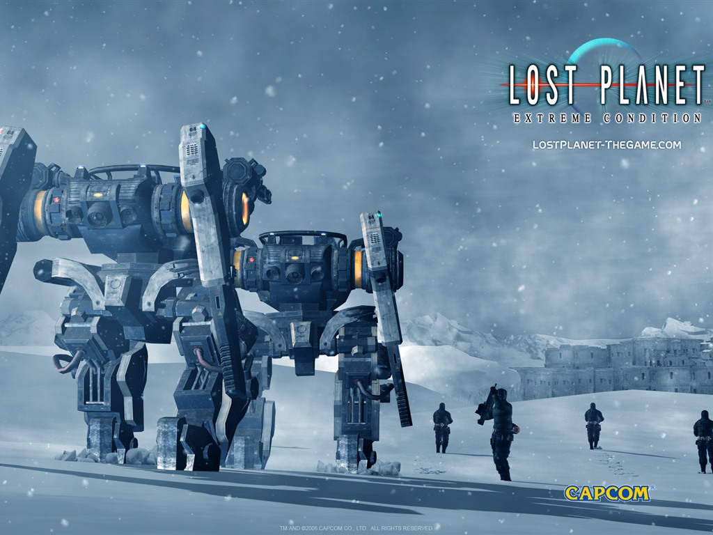 Lost Planet: Extreme Condition 失落的星球：極限狀態高清壁紙 #1 - 1024x768