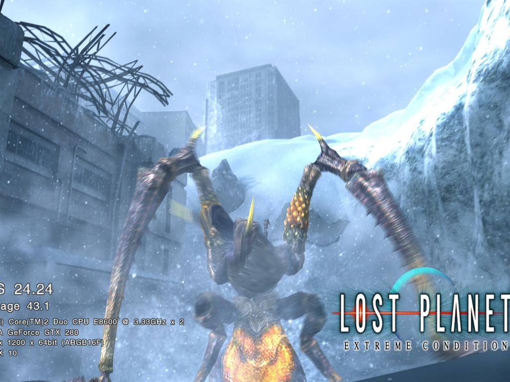 Lost Planet: Extreme Condition 失落的星球：極限狀態高清壁紙 #11 - 1024x768