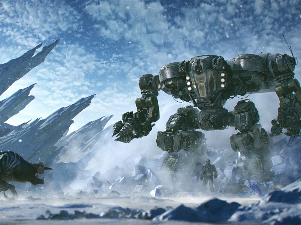 Lost Planet: Extreme Condition 失落的星球：極限狀態高清壁紙 #18 - 1024x768
