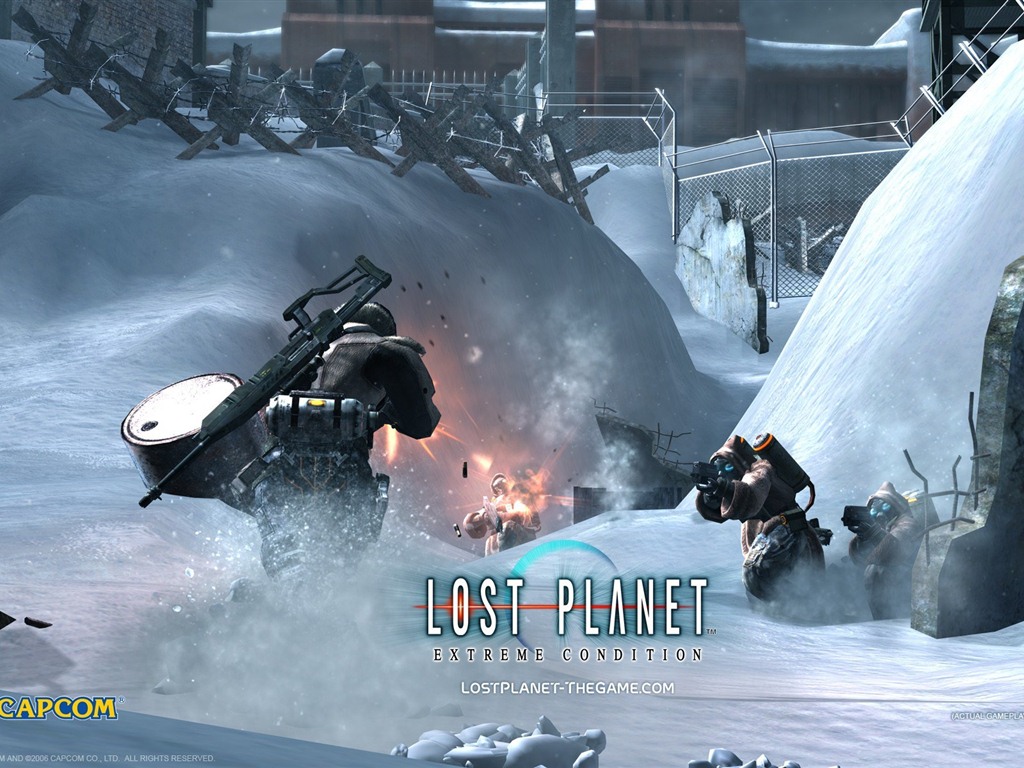 Lost Planet: Extreme Condition 失落的星球：極限狀態高清壁紙 #20 - 1024x768