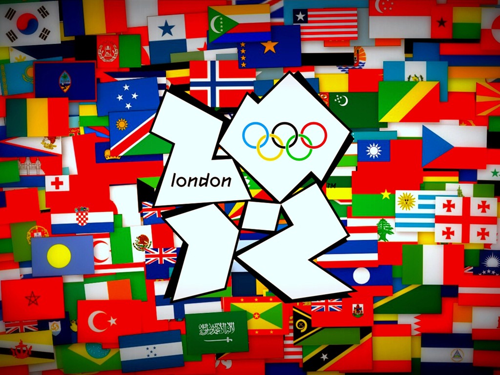 2012年ロンドン五輪のテーマの壁紙（1） #1 - 1024x768