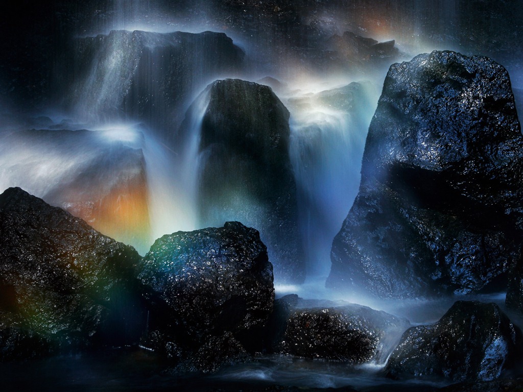 Windows 7 Wallpapers: Arco iris #11 - 1024x768