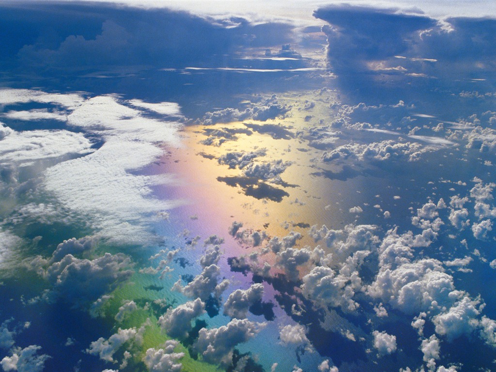 Windows 7 Wallpapers: Rainbows #12 - 1024x768