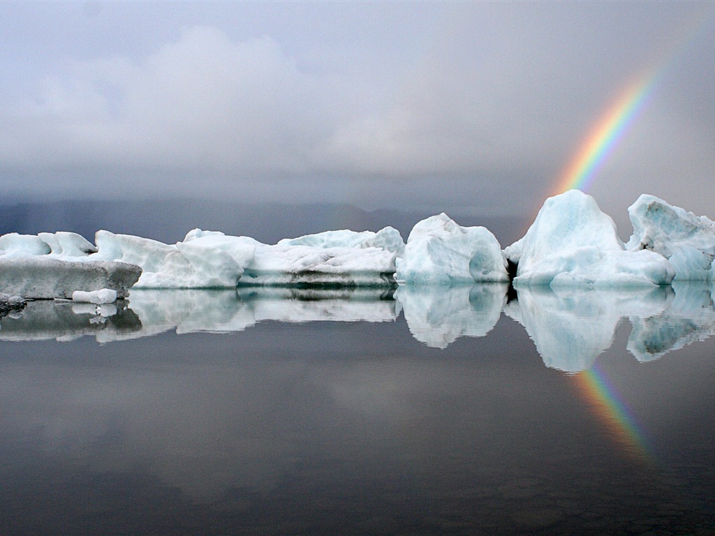 Windows 7 Wallpapers: Arco iris #13 - 1024x768