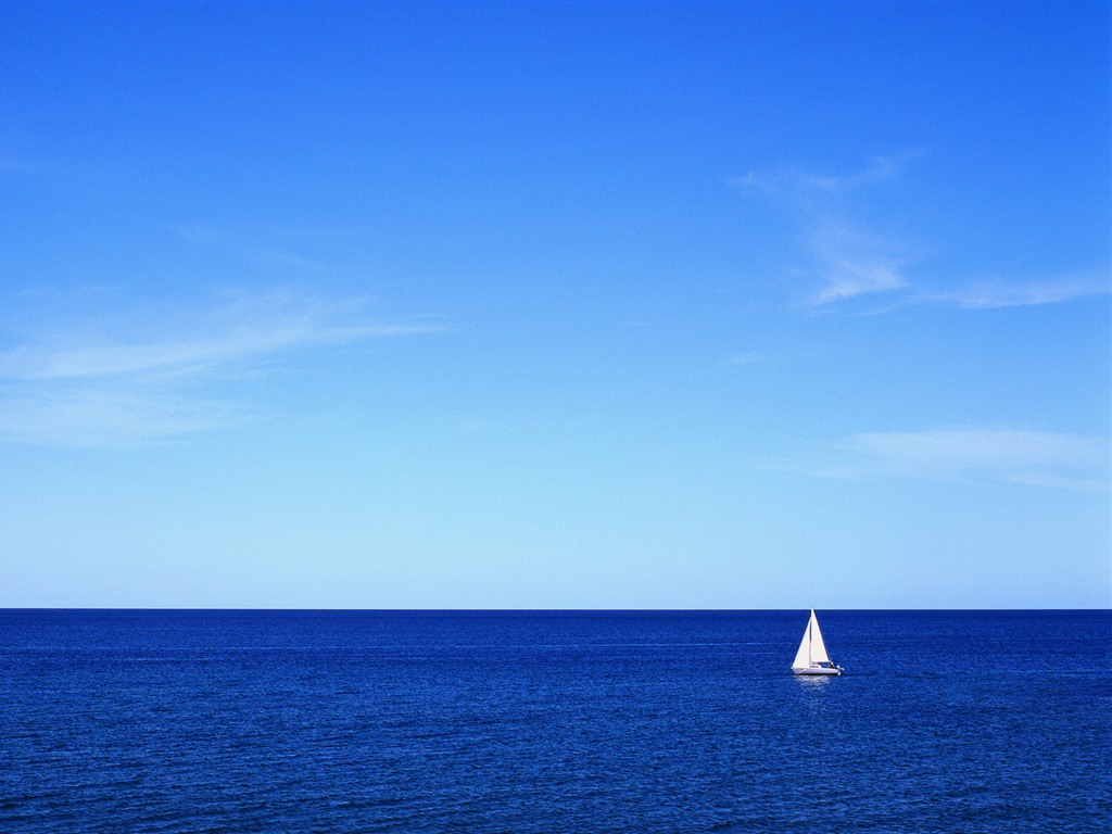 Windows 7 壁紙：帆船 #14 - 1024x768