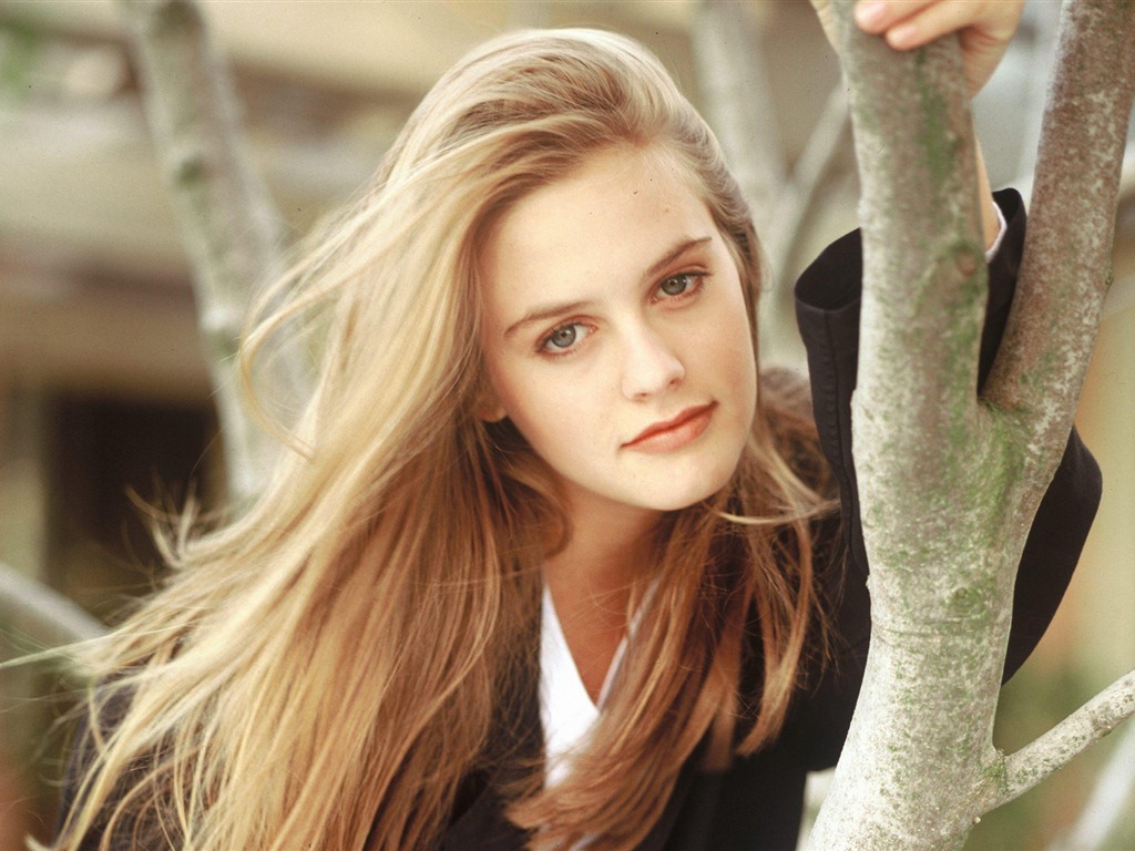 Alicia Silverstone 艾麗西亞·希爾維斯通 美女壁紙 #20 - 1024x768